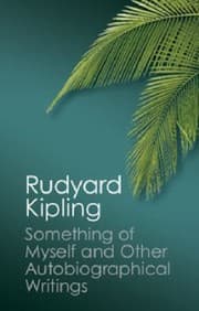 Tapa de Something of myself and other autobiographical writings
