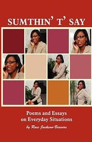 Tapa de Sumthin T Say Poems And Essays On Everyday Situations