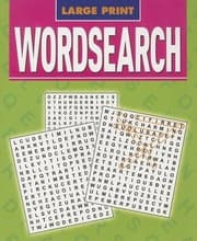 Tapa de Large Print Wordsearch