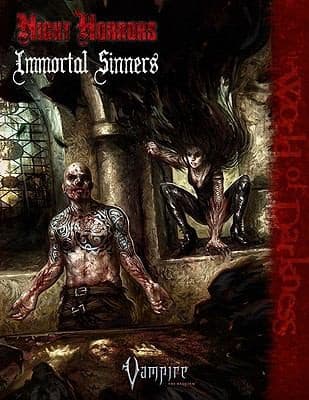 Tapa de Night Horrors Immortal Sinners