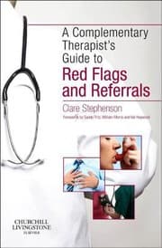 Tapa de The Complementary Therapists Guide To Red Flags And Referrals