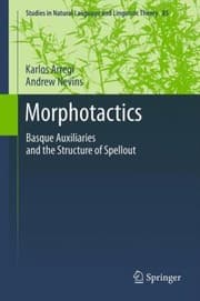 Tapa de Morphotactics Basque Auxiliaries And The Structure Of Spellout