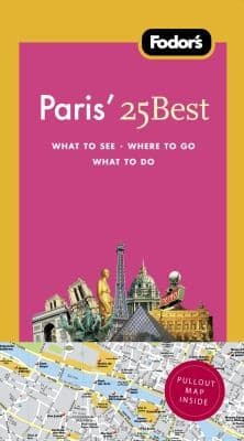 Tapa de Fodors Paris 25 Best
