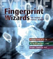Tapa de Fingerprint Wizards The Secrets Of Forensic Science