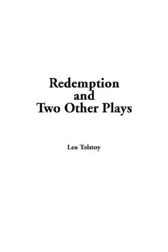Tapa de Redemption And Two Other Plays