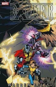 Tapa de Excalibur Visionaries Warren Ellis