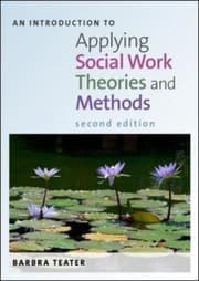 Tapa de An Introduction To Applying Social Work Theories And Methods