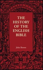 Tapa de History Of The English Bible