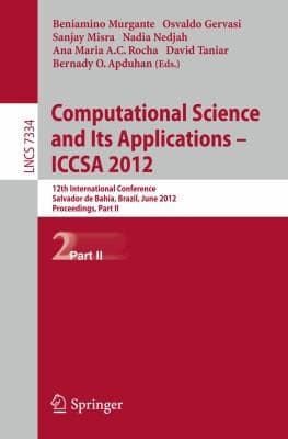 Tapa de Computational Science And Its Applications