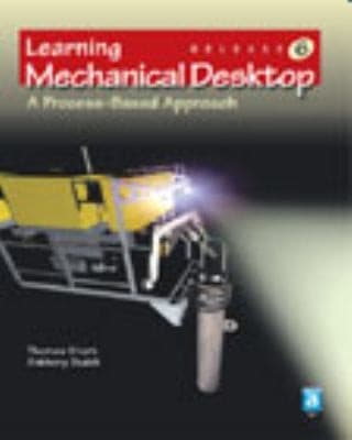 Tapa de Mechanical Desktop Release 6 A Processbased Approach
