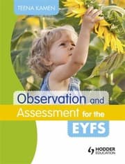 Tapa de Observation And Assessment For The Eyfs