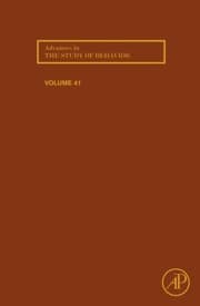 Tapa de Advances In The Study Of Behavior