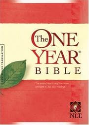 Tapa de The One Year Bible: The entire New Living Translation arranged in 365 daily readings (One Year Bible: New Living Translation-2)