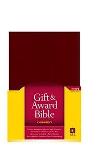 Tapa de Holy Bible: New Living Translation, Burgundy Leather, Gift and Award Edition (Gift and Award Bible: New Living Translation-2)