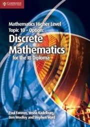 Tapa de Mathematics Higher Level Topic 10 Option Discrete Mathematics For The Ib Diploma