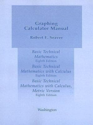 Tapa de Basic Technical MathematicsBasic Technical Mathematics with CalculusBasic Technical Mathematics with Calculus Metric Version Graphing Calculator Ma