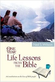 Tapa de The One Year Life Lessons from the Bible