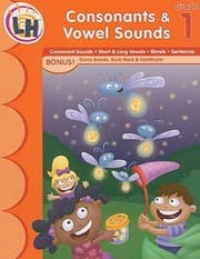 Tapa de Skill Builder Language Gr 1 Consonants Vowel Sounds