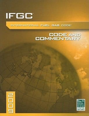 Tapa de International Fuel Gas Code 2009 Code And Commentary