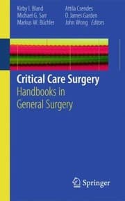 Tapa de Critical Care Surgery