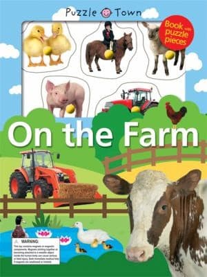 Tapa de Puzzle Town On The Farm