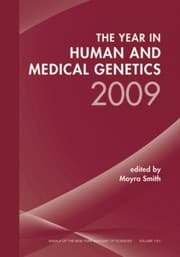 Tapa de The Year In Human And Medical Genetics 2009