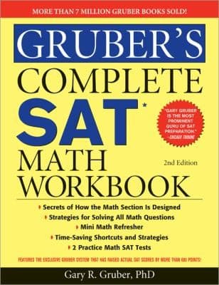 Tapa de Grubers Complete Sat Math Workbook
