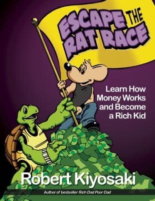 Tapa de Escape The Rat Race Learn How Money Works And Become A Rich Kid