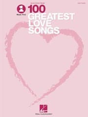 Tapa de Selections From 100 Greatest Love Songs Easy Piano