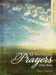 Tapa de 21 Most Effective Prayers of the Bible Devotional Journal