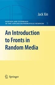Tapa de An Introduction To Fronts In Random Media