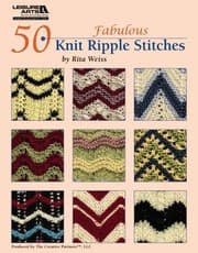 Tapa de 50 Fabulous Knit Ripple Stitches