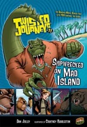 Tapa de Twisted Journeys 11 Shipwrecked On Mad Island