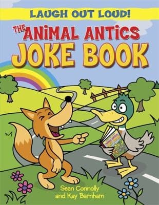 Tapa de The Animal Antics Joke Book