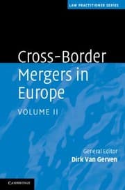 Tapa de Crossborder Mergers In Europe