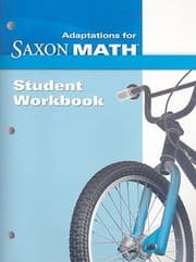 Tapa de Adaptations for Saxon Math Intermediate 3