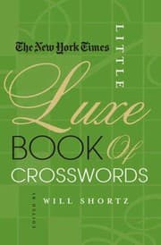 Tapa de The New York Times Little Luxe Book of Crosswords