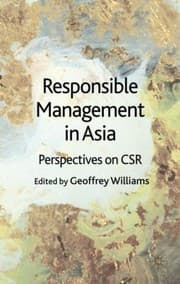 Tapa de Responsible Management In Asia Perspectives On Csr