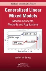 Tapa de Generalized Linear Mixed Models Modern Concepts Methods And Applications
