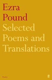 Tapa de Selected Poems And Translations