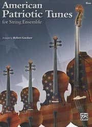 Tapa de American Patriotic Tunes For String Ensemble Bass
