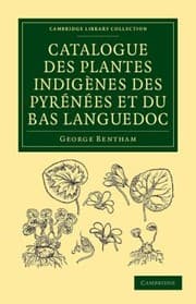 Tapa de Catalogue Des Plantes Indigenes Des Pyrenees Et Du Bas Languedoc Avec Des Notes Et Observations Sur Les Especes Nouvelles Ou Peu Connues