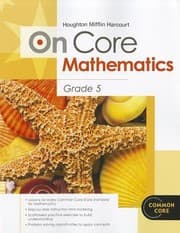 Tapa de On Core Mathematics Grade 5