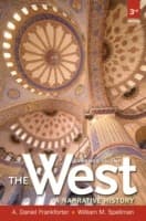 Tapa de The West A Narrative History Black And White