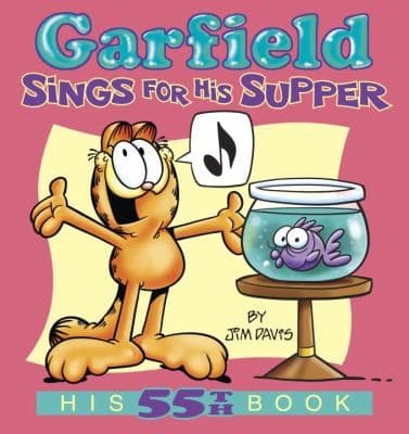 Tapa de Garfield Sings For His Supper