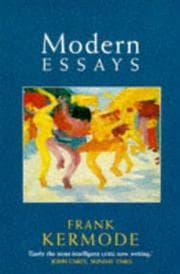 Tapa de Modern Essays