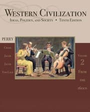 Tapa de Western Civilization Ideas Politics And Society