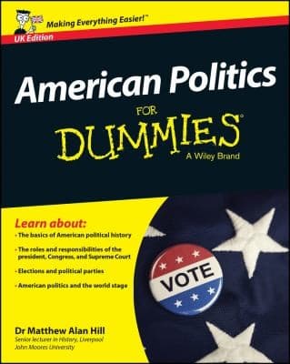 Tapa de US Politics for Dummies