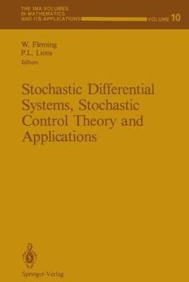 Tapa de Stochastic Differential Systems Stochastic Control Theory And Applications