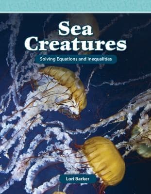 Tapa de Sea Creatures Solving Equations And Inequalities